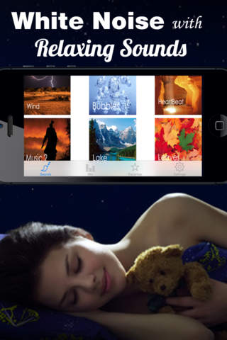 White Noise - Relaxing Sounds, Sleep Melodies & Na - náhled