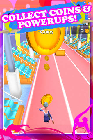 American Gymnastics Girly Girl Run Game FREE - náhled