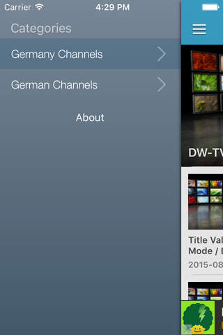 Germany TV Channels Sat Info - náhled