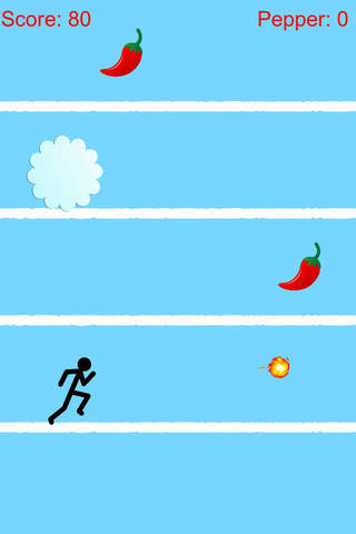 Amazing Winter Sport - Eat Spicy Red Pepper And Sh - náhled