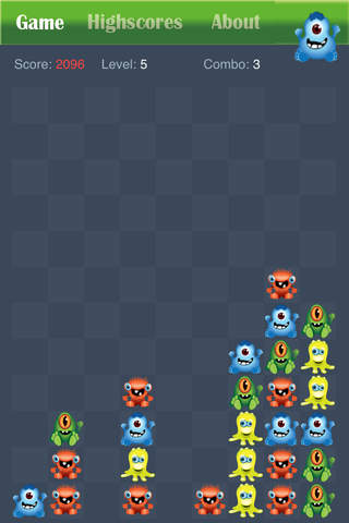 Monster Party Popping Puzzle Game Free - Halloween - náhled