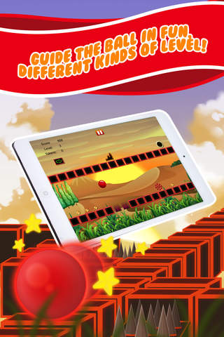 Bouncy Red Ball Fast Wipeout - náhled