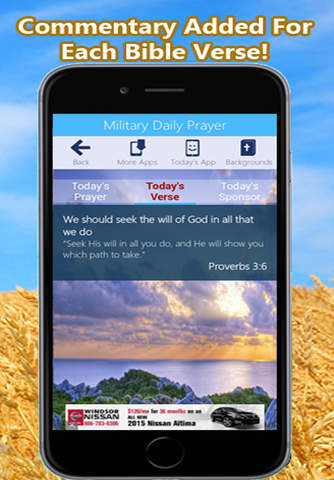 Military Prayer App - náhled