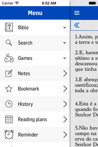 The Bible in Portuguese - Offline - náhled