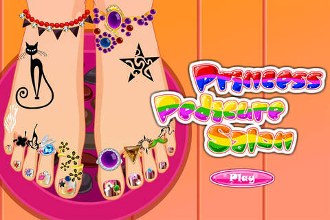 Princess Pedicure Salon - Nail art decoration game - náhled