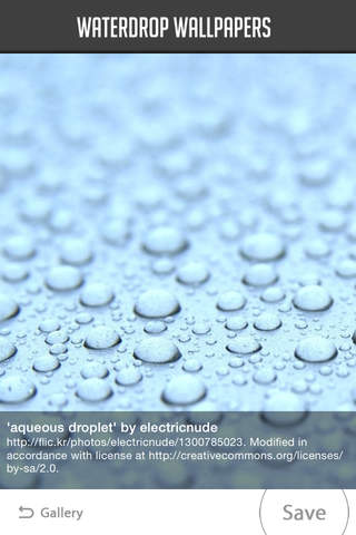 Waterdrop Wallpapers - náhled