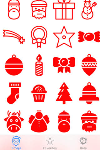 Free Christmas Emojis - náhled