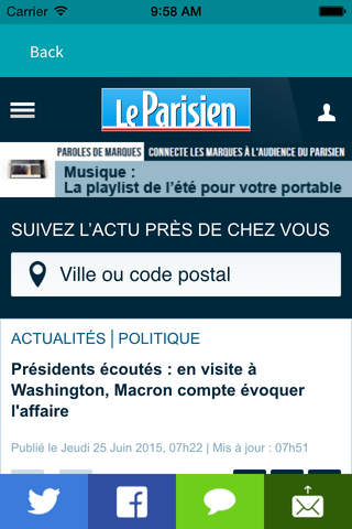 PressFR - Actualité en direct - Journal internatio - náhled