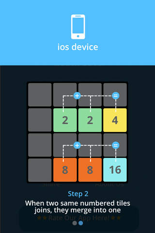 Reach2048 - náhled