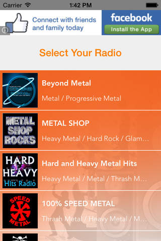 Metal Radio - Heavy Metal Music Free App - náhled