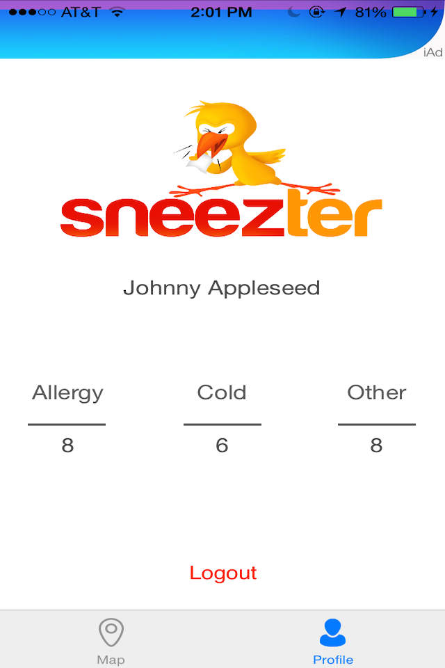 ter                       record and keep track of your sneezes