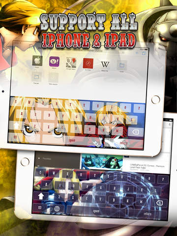 KeyCCM – Manga & Anime Keyboard in Fullmetal Alchemist Style screenshot 6