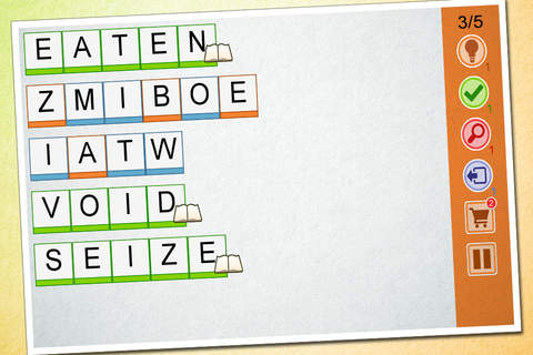 Word Scramble - Good Times - náhled