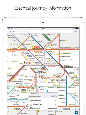 Berlin Subway: BVG U-Bahn map screenshot 7