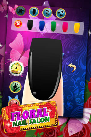 Fantasy Dress Up Your Floral Nail Salon - náhled