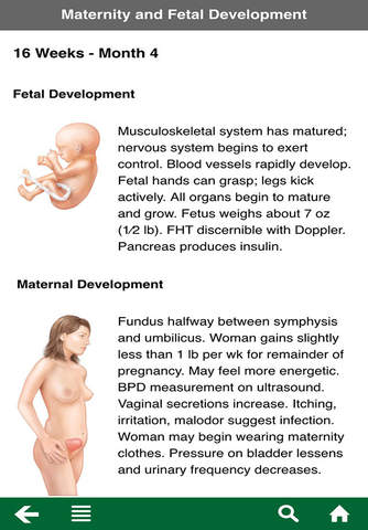 Maternity and Pediatric Nursing Reference App - náhled