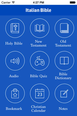 The Bible in Italian - náhled