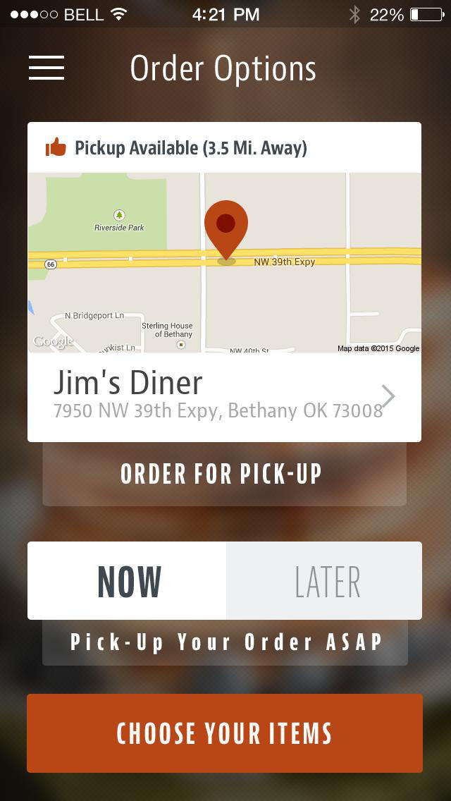 Jim's Diner screenshot 2