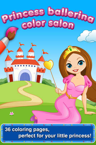 Princess Fairy Ballerina Color Salon: Fun Ballet D - náhled