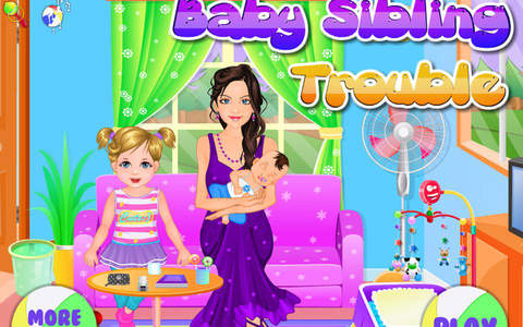 Baby Sibling trouble for kids - náhled