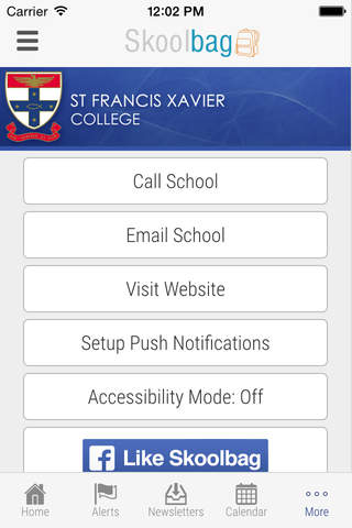 St Francis Xavier College VIC - Skoolbag - náhled