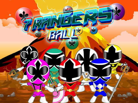 Super Rangers Ball Finding Legends “ The Fighting Power Superhero Puzzle World Edition 