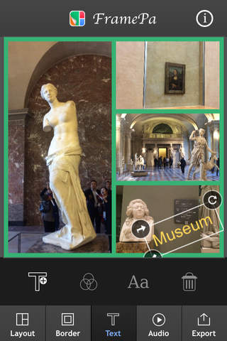 FramePa : Flip your photos in frames on Instagram - náhled