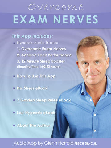 Overcome Exam Nerves by Glenn Harrold: Self-Hypnos - náhled