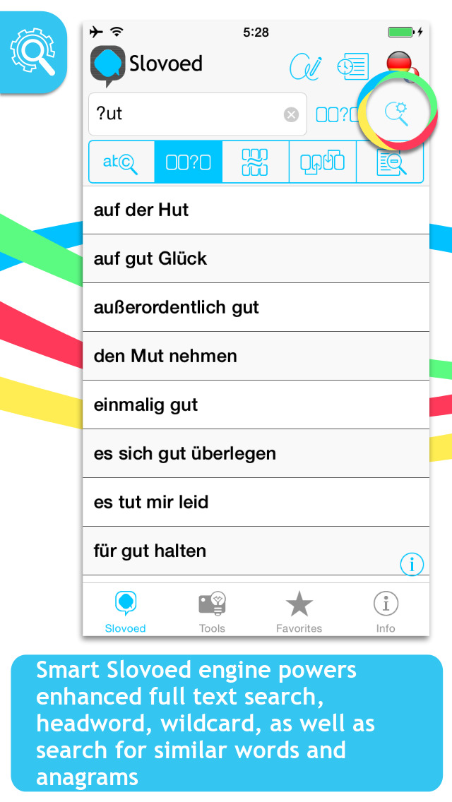 French <-> German Slovoed Classic talking dictionary screenshot 1