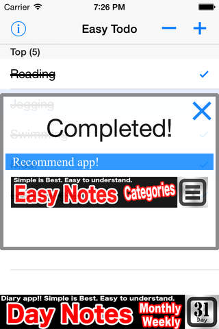 Easy Todo Lite - náhled