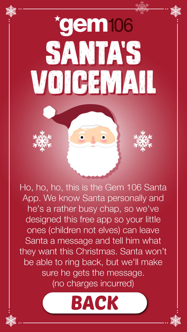 Gem106 - Santa's Voicemail screenshot 3