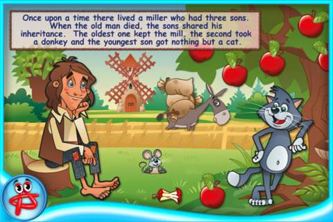 Puss in Boots: Free Interactive Touch Book - náhled