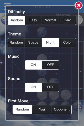 Four in a row classic free - náhled