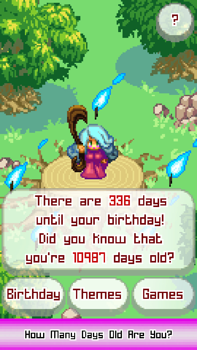 How many days until my birthday