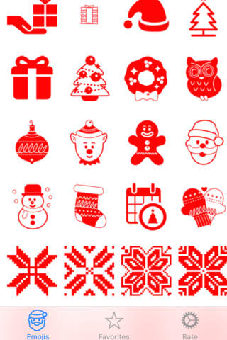 Free Christmas Emojis - náhled