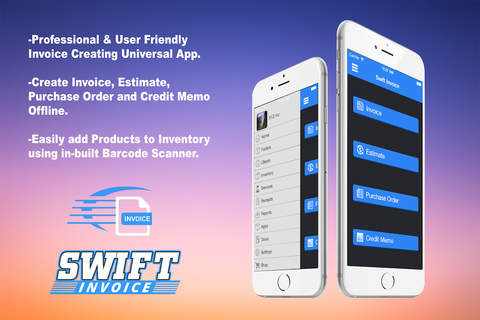 Swift Invoice Free - náhled