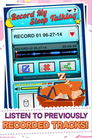 Record My Sleep Talking - náhled