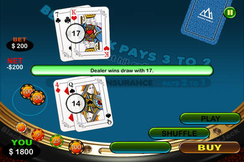 Blackjack 21 Free - The Ultimate Training and Card - náhled