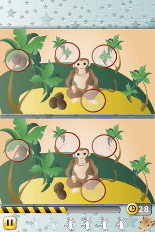 Animal differences: Try and find them! The Jungle - náhled