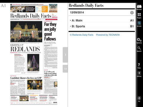 Redlands Daily Facts e-Edition screenshot 4