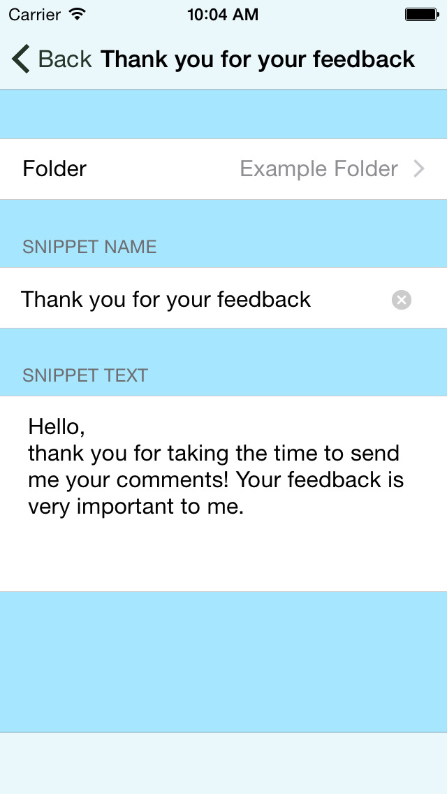 Reply Butler - Text Snippets for Customer Support screenshot 3