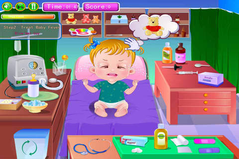 Care Sick Baby - Fun Kids Educational Game - náhled