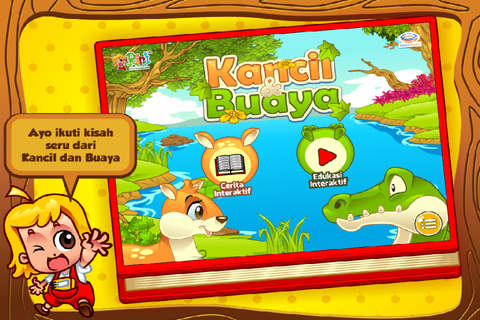 Cerita Anak: Kancil dan Buaya - náhled