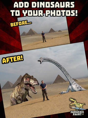 Jurassic Paint - Add Dinosaurs To Your World! screenshot 5