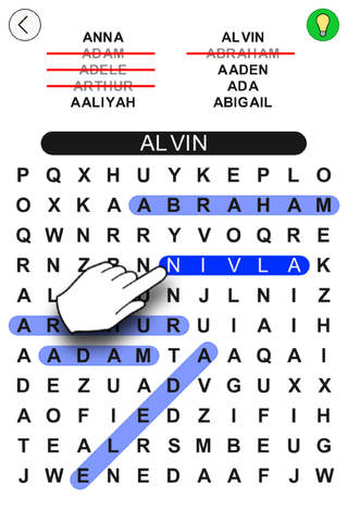 Word Search and Find - Search for Animals, Baby Na - náhled
