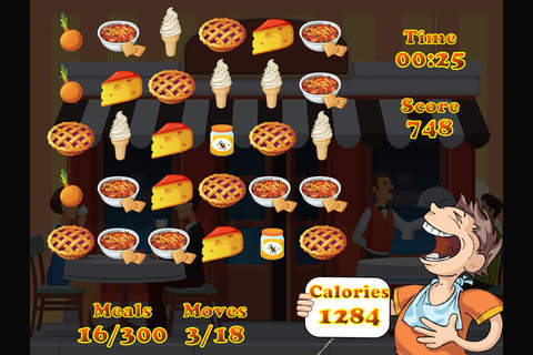 New Food Crush Free - Calorie Counter Jewels Game - náhled