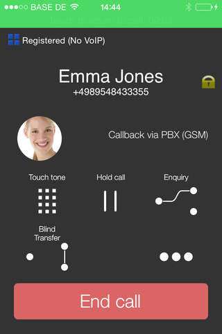 Proximus Forum 500(0) Mobile Client - náhled
