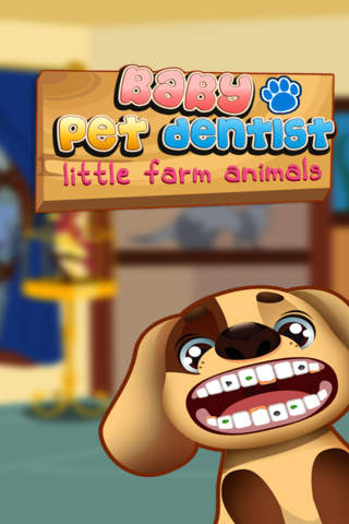 A Baby Pet Lil Tooth Doctor Farm Animal Family Den - náhled