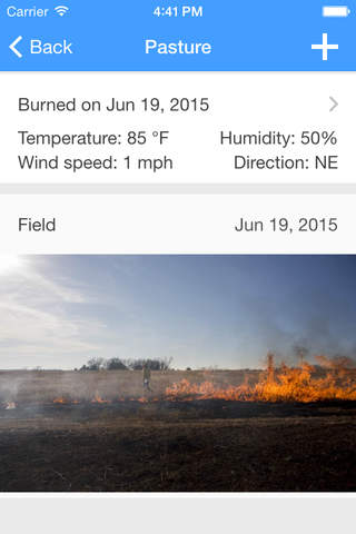 RxBurnTracker - náhled