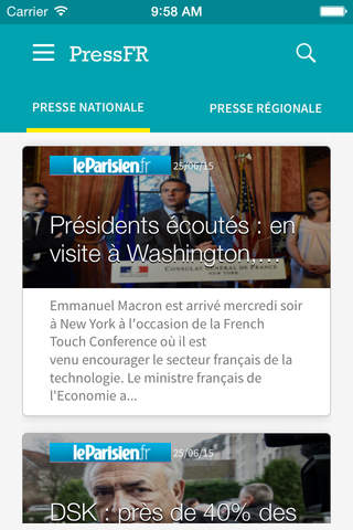 PressFR - Actualité en direct - Journal internatio - náhled